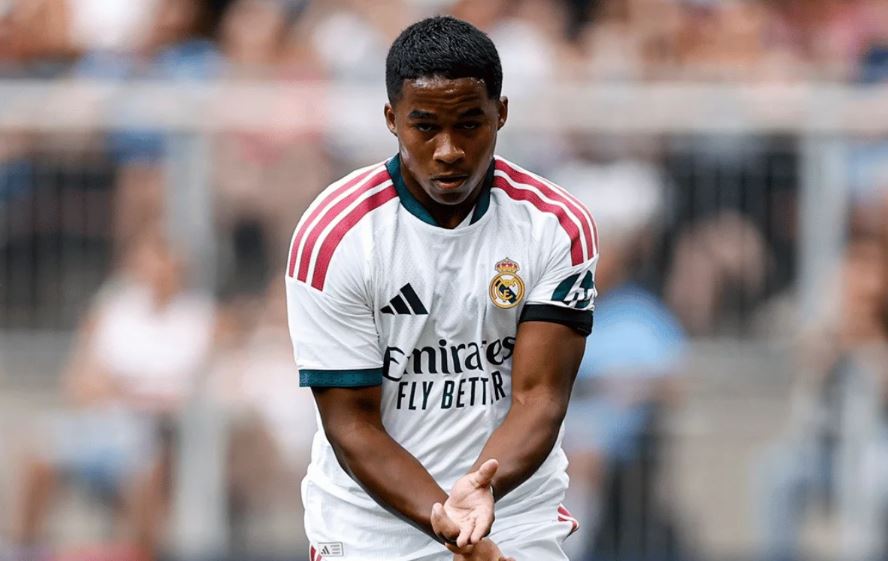 Endrick - Reprodução/Real Madrid