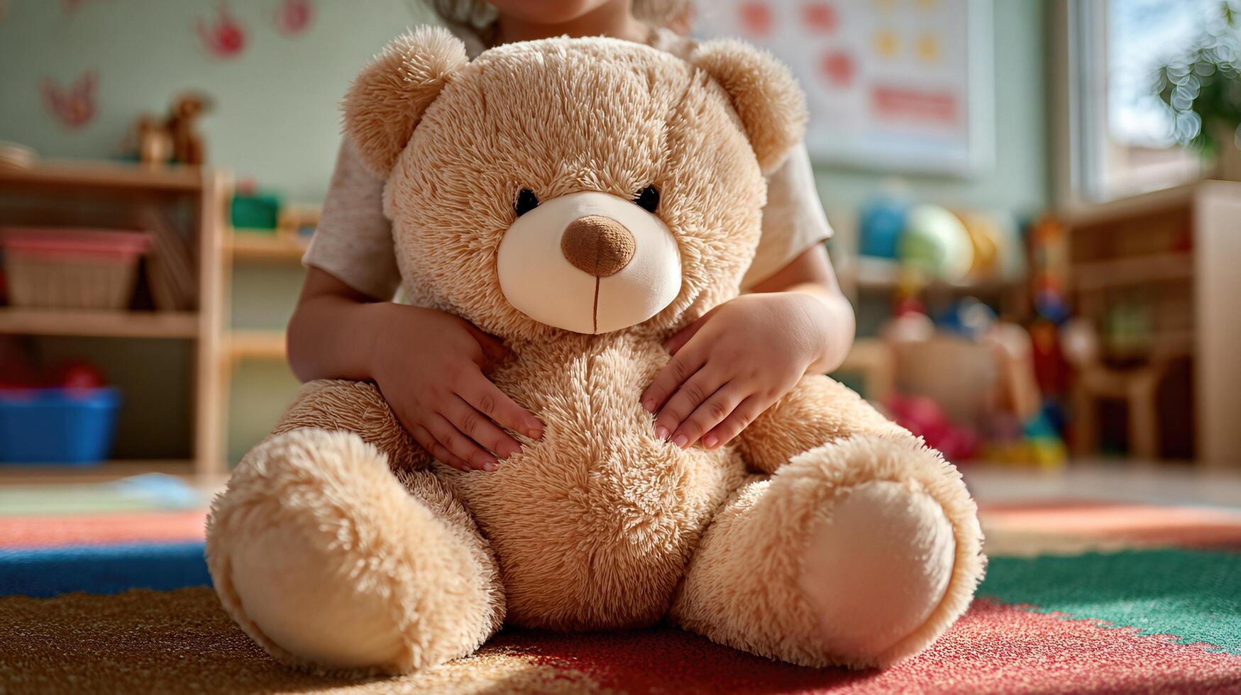 75438227-uma-crianca-sentado-em-a-chao-segurando-uma-urso-de-pelucia-urso-gratis-foto.jpeg