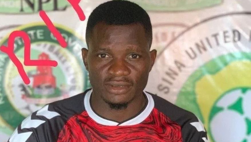 Chinedu Ozor morreu aos 33 anos em jogo na Nigéria  - Divulgação/Katsina United