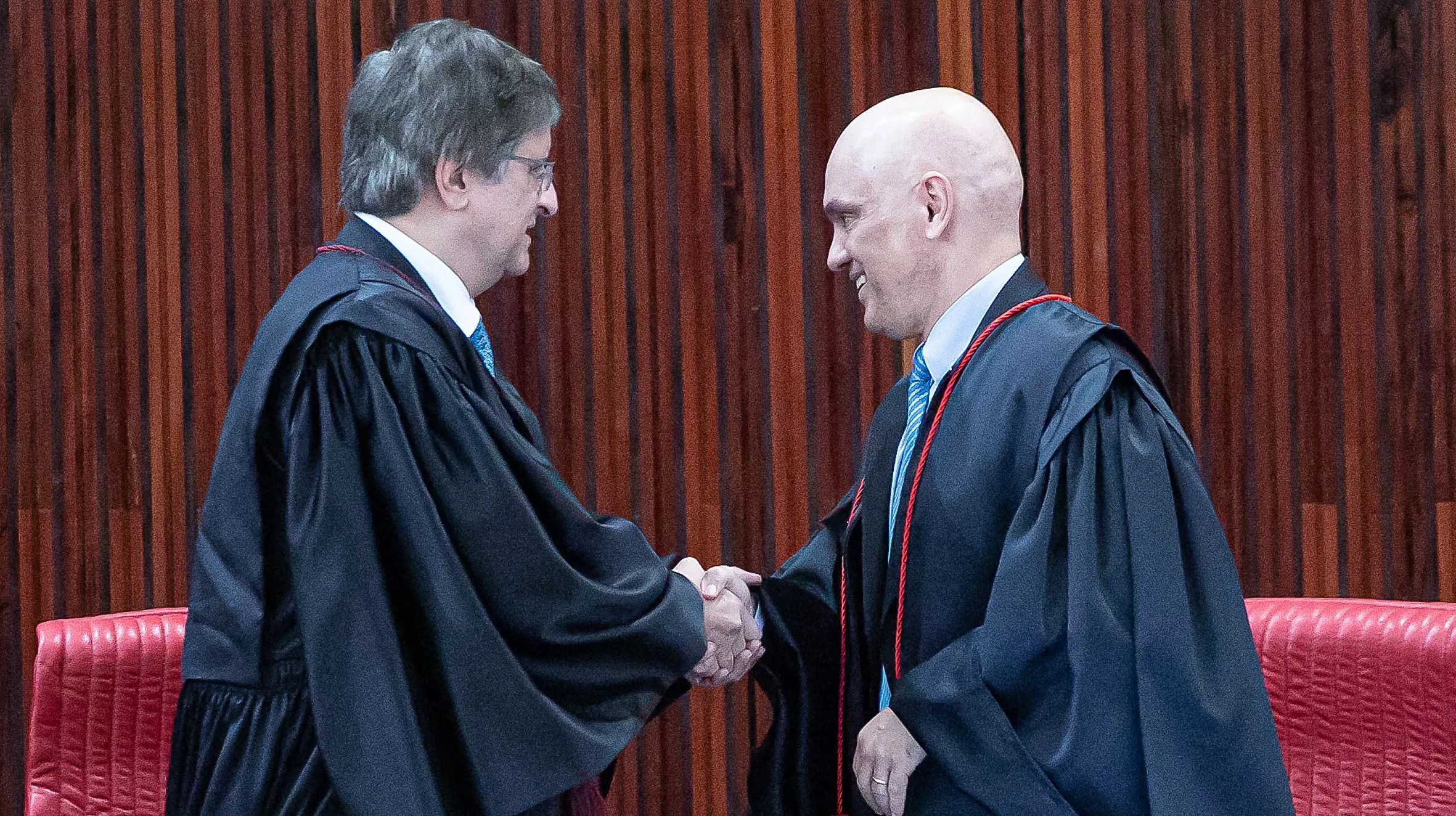 Alexandre de Moraes e Paulo Gonet tem atuado em uníssono, em especial na ação penal do ato golpista ! Foto: Antônio Augusto/MPF/Secom