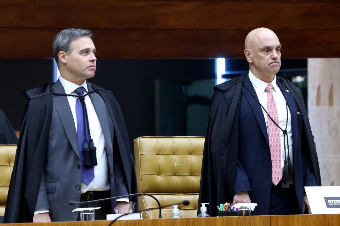 ANDRÉ MENDONÇA E ALEXANDRE DE MORAES | Foto: Luiz Silveira/STF