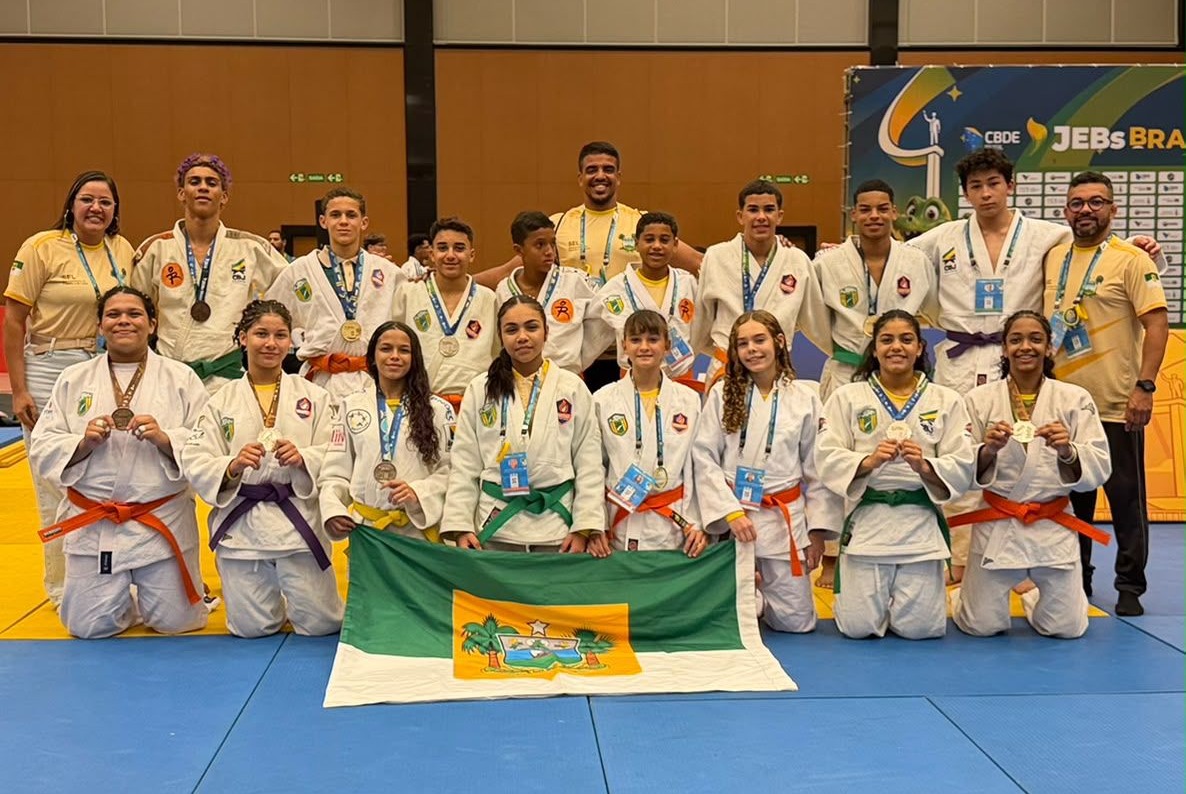 Judô escolar do RN é destaque nos JEBs - FOTOS: Divulgação FJERN