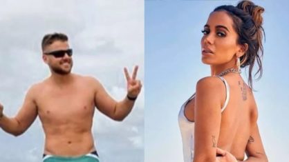 Zé Neto faz críticas a artista que tem tatuagem em partes íntimas e usa Lei Rouanet; fãs de Anitta reagem