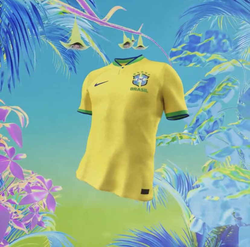 [FOTOS] CBF lança camisa da Seleção Brasileira para a Copa do Mundo