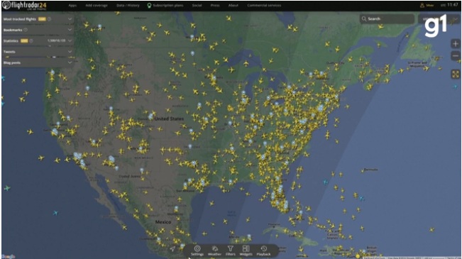 Falha em sistema impede decolagem de todos os voos nos EUA