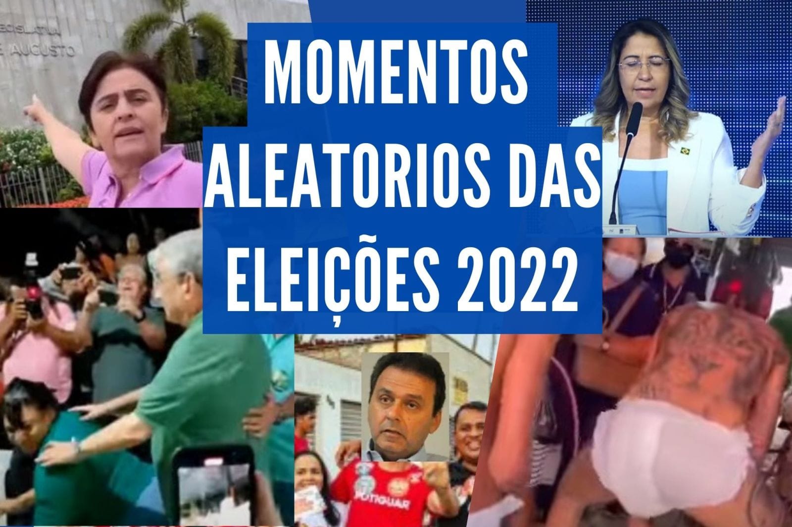 [VIDEOS] Inovação ou sem noção? Relembre momentos mais aleatórios até agora nas Eleições 2022