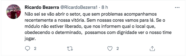 Ex-dirigente do América sugere que torcedores alvirrubros burlem recomendação do MP de torcida única na final