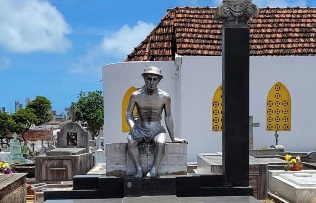 Subcomandante da Guarda Municipal revela: Colecionador pode ter furtado estátua em cemitério do Alecrim