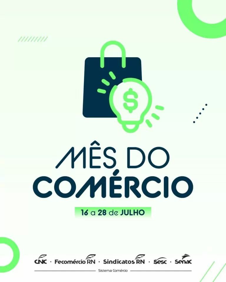 Sistema Fecomércio realiza programação especial no Mês do Comércio