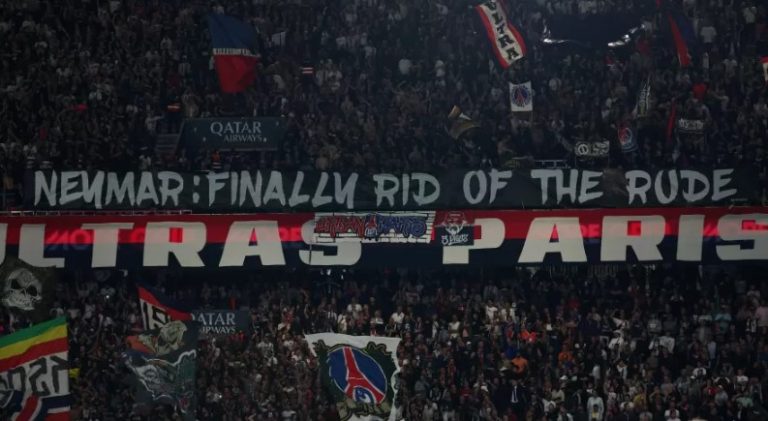 Torcida do PSG comemora saída de Neymar: ‘Finalmente nos livramos do malcriado’