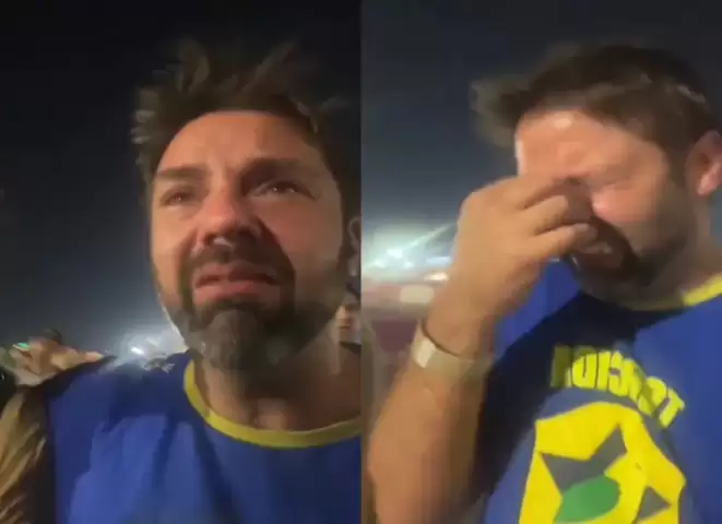 [VÍDEO] Humorista Fabio Rabin é preso no Catar após ser flagrado bêbado na rua e entra em desespero