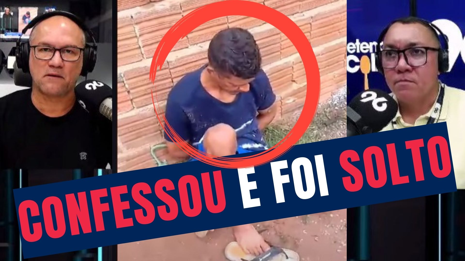 [VIDEO] Homem que matou ex-mulher grávida é solto mesmo após confessar novo crime