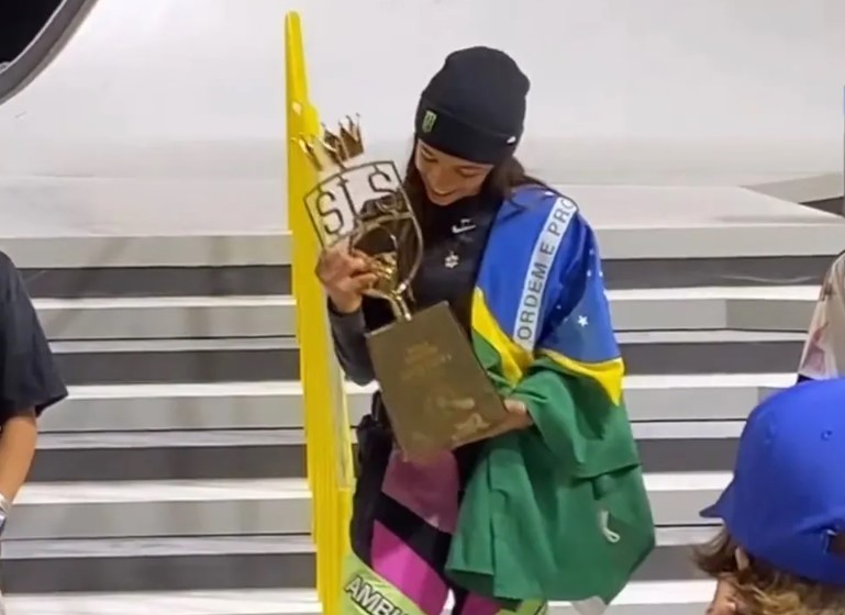 Rayssa Leal é campeã da Liga Mundial de Skate Street