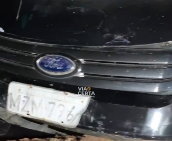 Carro do Governo do RN é abandonado após motorista com sinais de embriaguez causar acidente