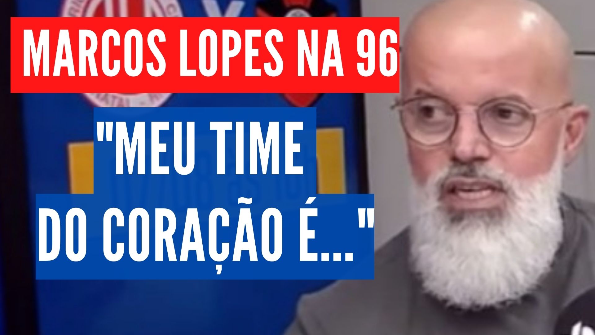 [VIDEO] Marcos Lopes abre o jogo: responde qual time torce e o que espera da Seleção