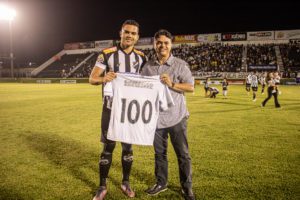 Richardson completa marca de 100 jogos defendendo as cores do ABC