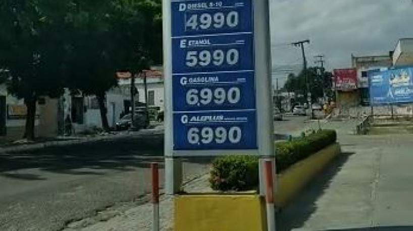 Após novo reajuste, postos elevam preços e gasolina já chega a R$ 7 em Natal