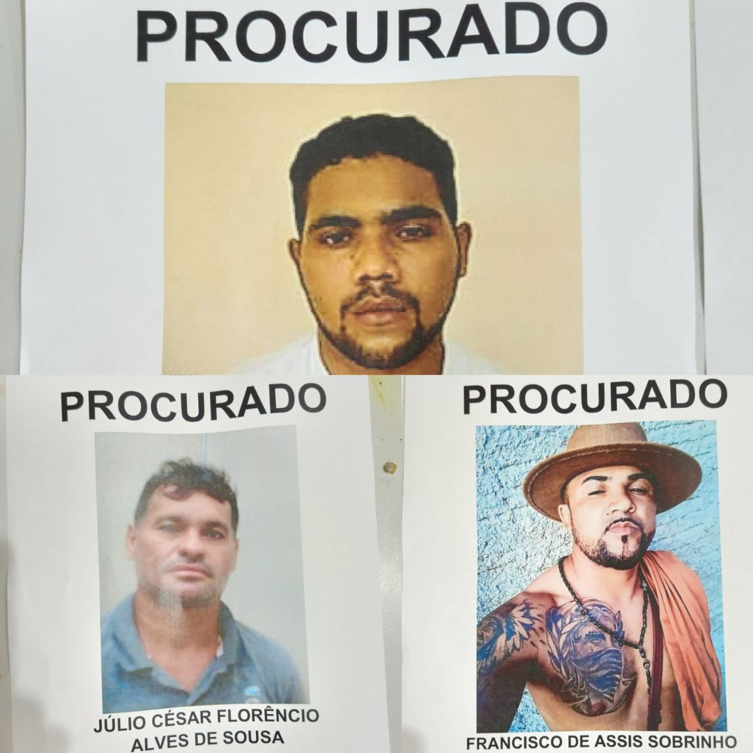 Procura-se: Responsáveis por homicídios em Mossoró estão foragidos da polícia