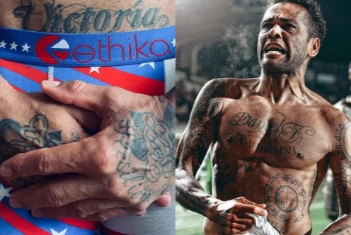 Saiba qual foi a tatuagem íntima que foi decisiva para a prisão de Daniel Alves