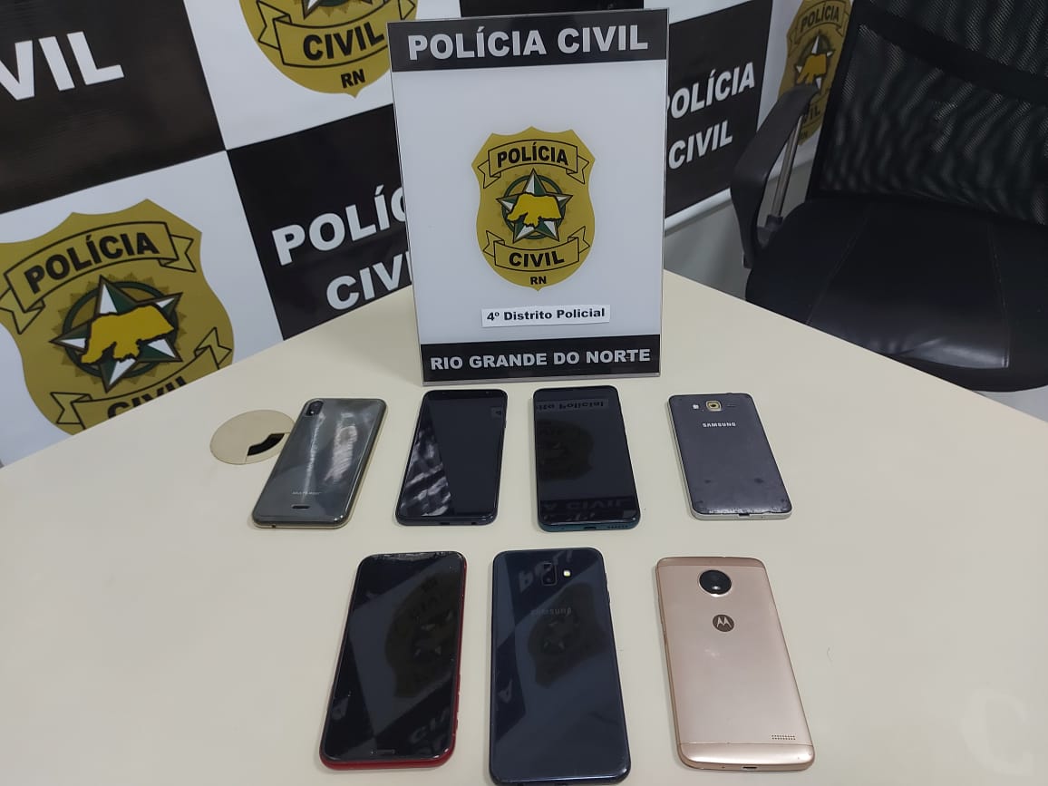 Polícia Civil recupera nove aparelhos celulares roubados em 2ª fase de Operação em Natal