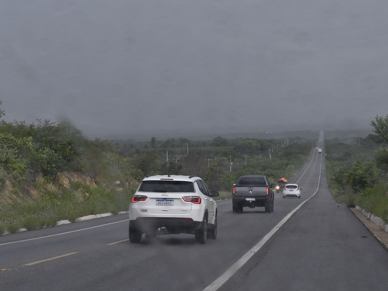 RN registra acumulado de chuvas de 100mm no final de semana