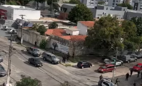 Policiais militares conseguem controlar tentativa de roubo em galpão em Lagoa Nova