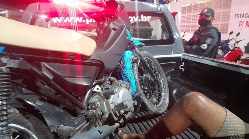 Lei Seca: Homem embriagado é preso após colidir a moto com mulher grávida e criança no RN