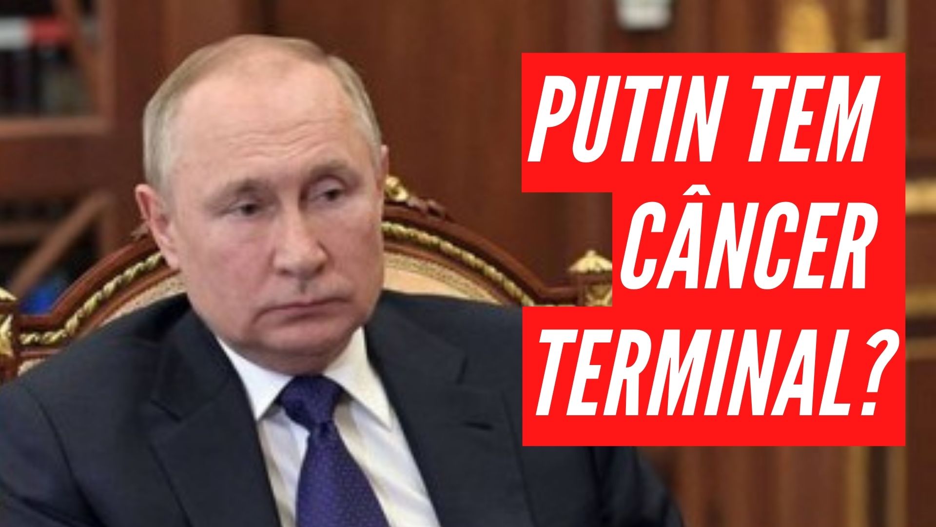 [VIDEO] O presidente da Rússia está mesmo com câncer terminal?