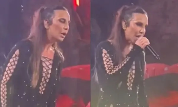 Ivete Sangalo flagra 'mão boba' de fã durante show: 'pegou no pint* dele'