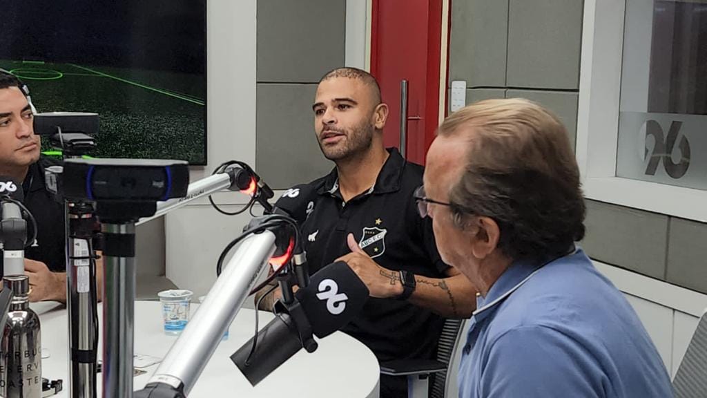 A especial entrevista de Allan Dias no Jogo Rápido da 96 FM