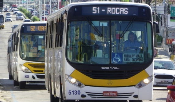 TRT autoriza que rodoviários de Natal circulem com 50% da frota atual de ônibus durante greve