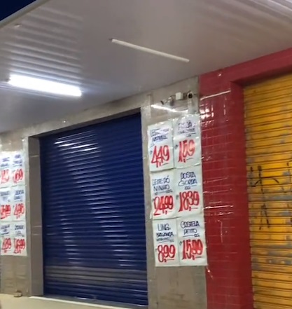 Funcionários e clientes são feitos de reféns em supermercado na Grande Natal