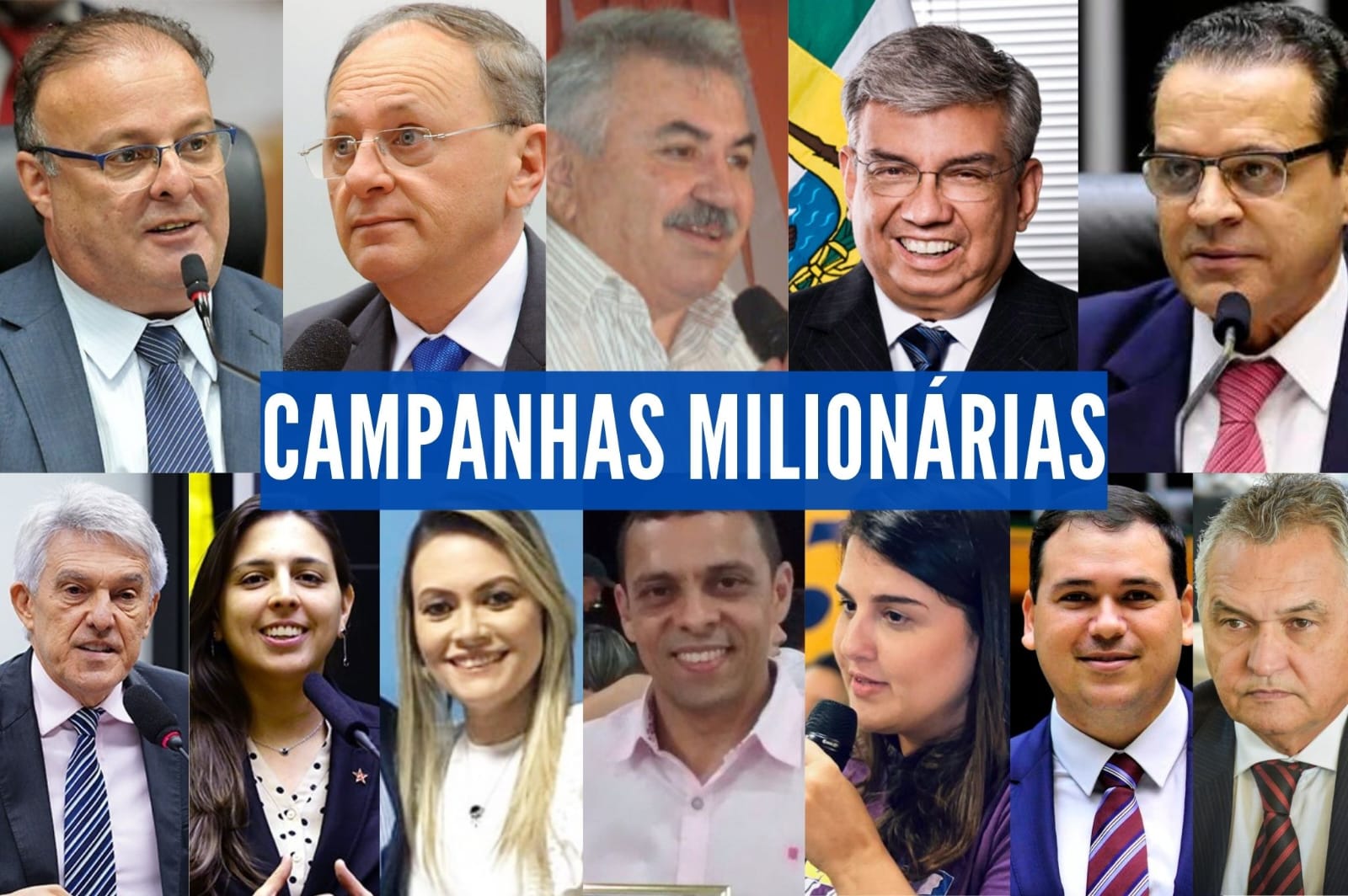 Campanhas a federal do RN já receberam R$ 41 milhões; Metade foi para financiar apenas 15 candidaturas; Veja lista