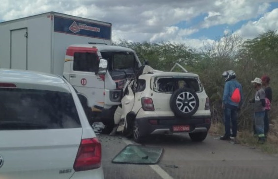 Motorista morre em acidente grave na BR-226, em Riachuelo