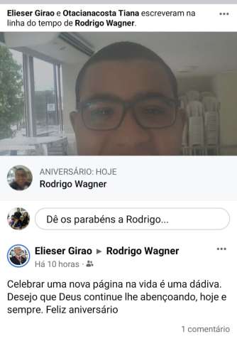 Gafe: "Celebrar nova página na vida é dádiva", diz deputado do RN ao parabenizar seguidor que morreu em 2018