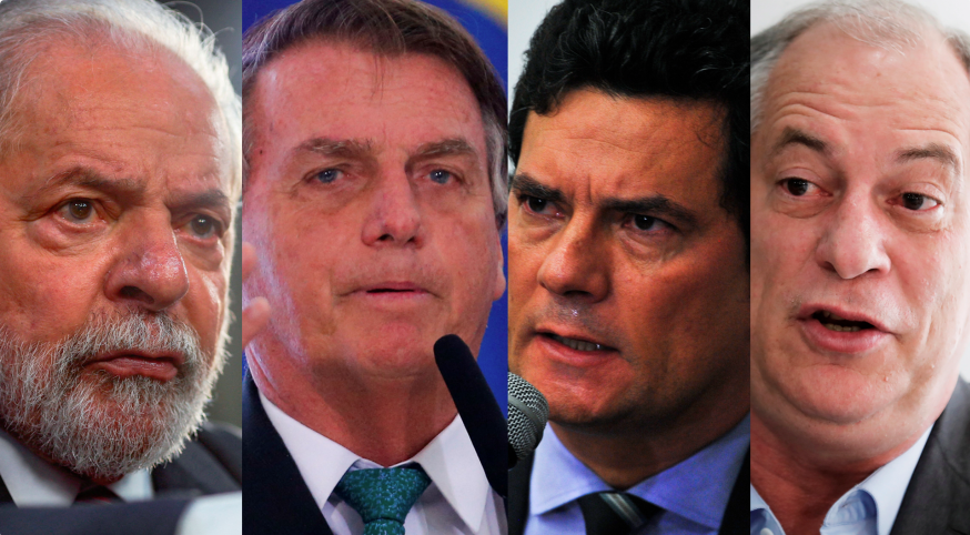 Pesquisa Ipespe: Lula tem 44%; Bolsonaro, 26%; Moro, 9% e Ciro, 7%