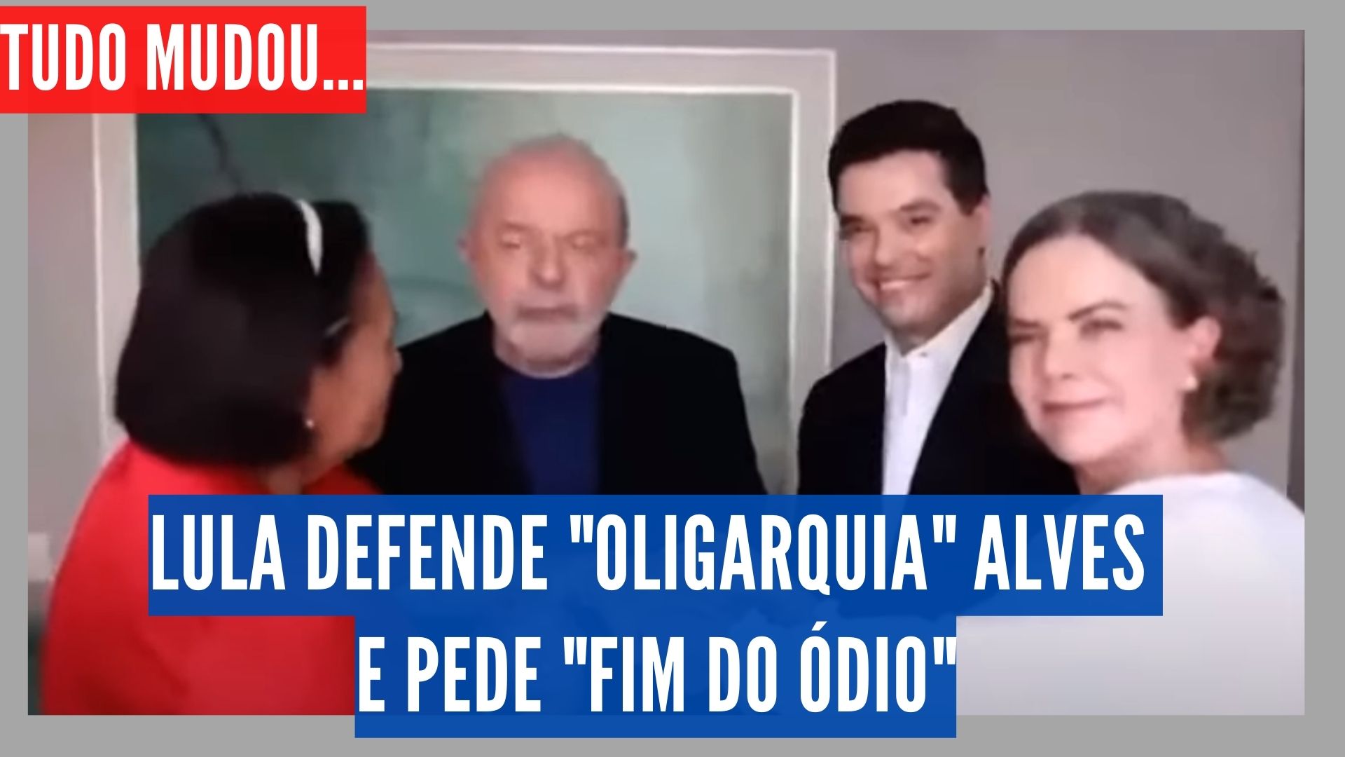 [VIDEO] Ao lado de Walter Alves, ex-presidente Lula pede "fim do ódio" e união do PT RN