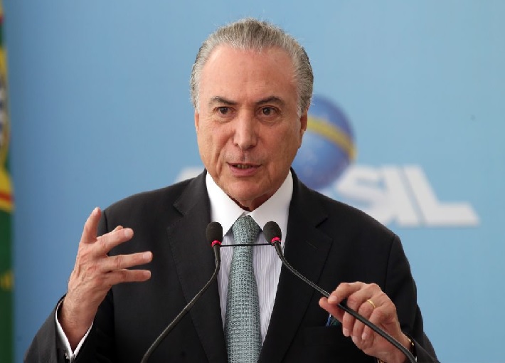 Michel Temer recebe prêmio pela aprovação da Reforma Trabalhista