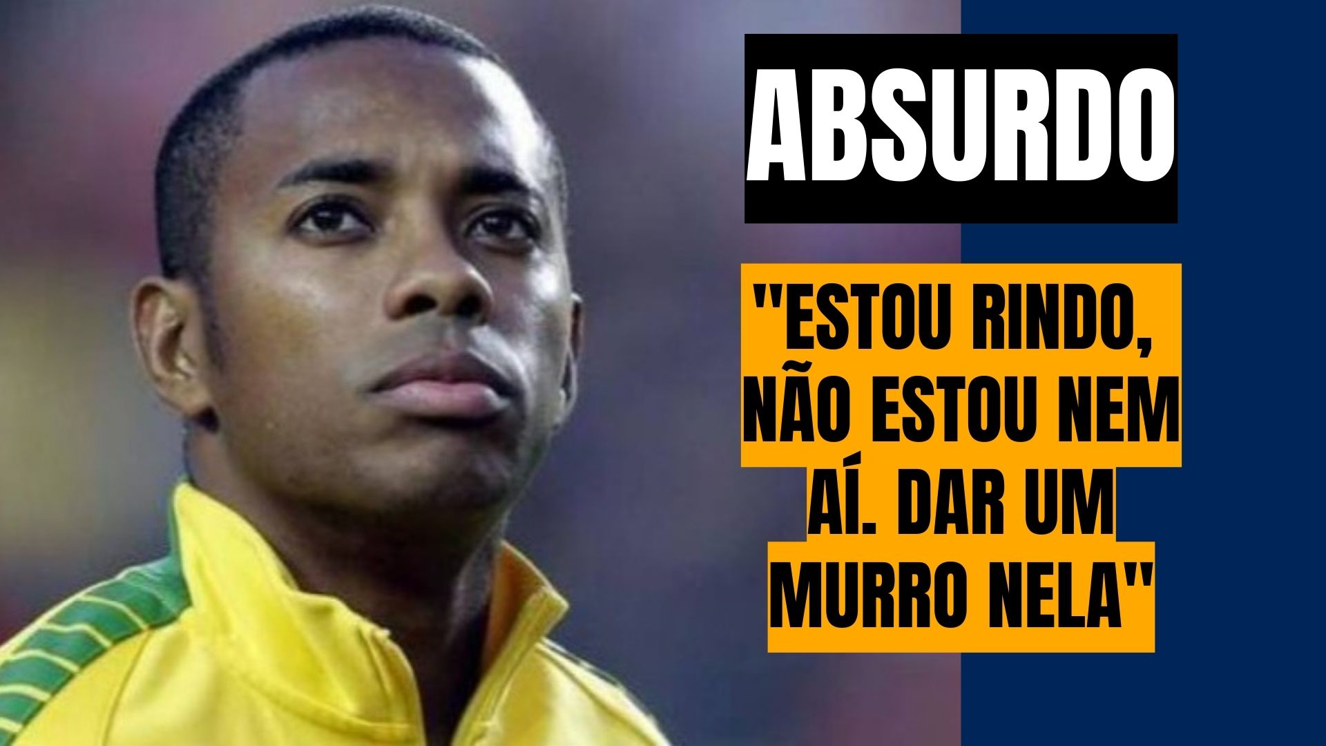 [AUDIOS] Reportagem mostra falas de Robinho em caso de estupro: 'Dar um soco na cara dela'