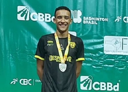 Potiguar é convocado para seleção brasileira de badminton