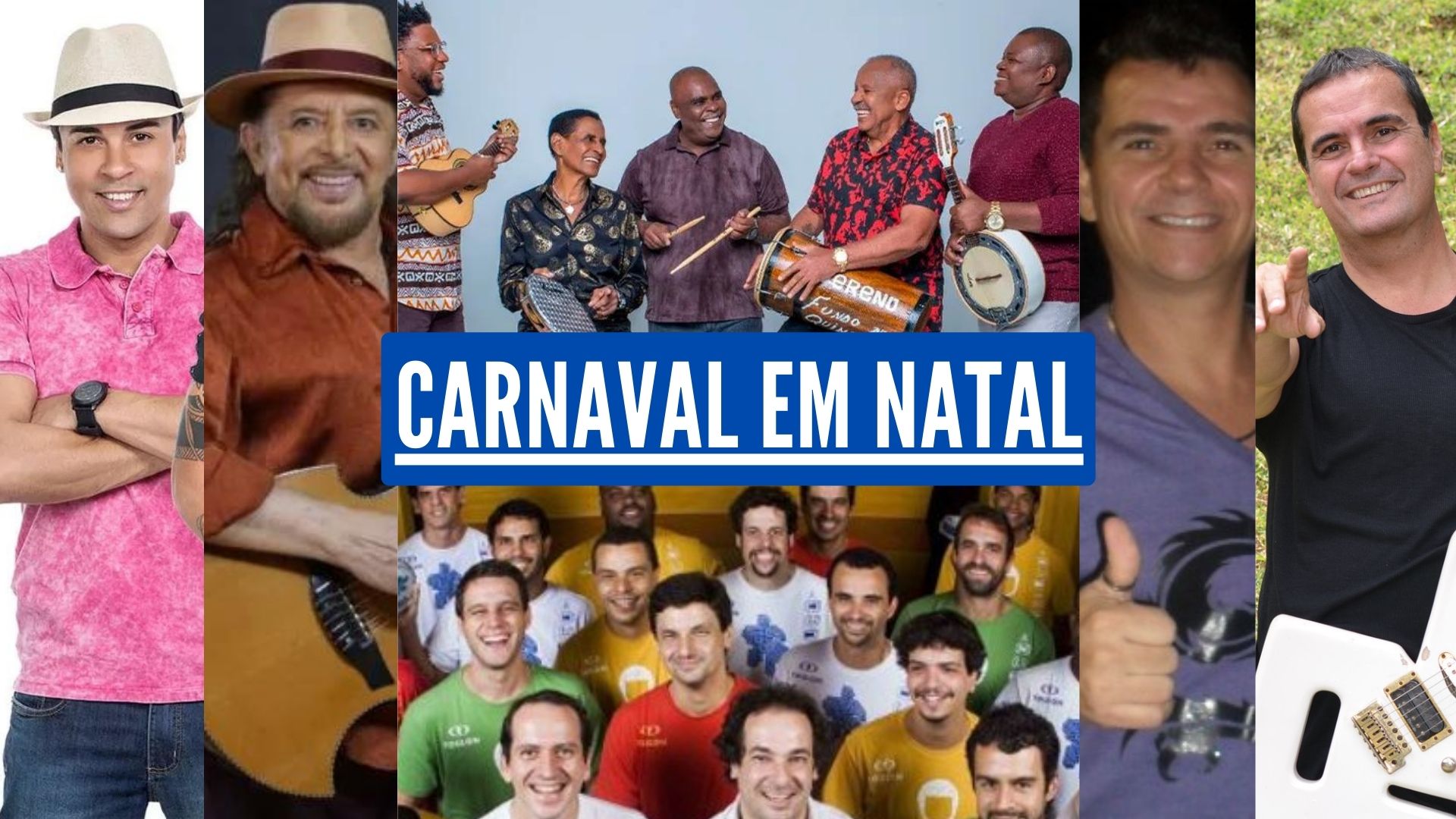 Programação completa: Veja os dias, horários e atrações do #Carnaval2023 em Natal