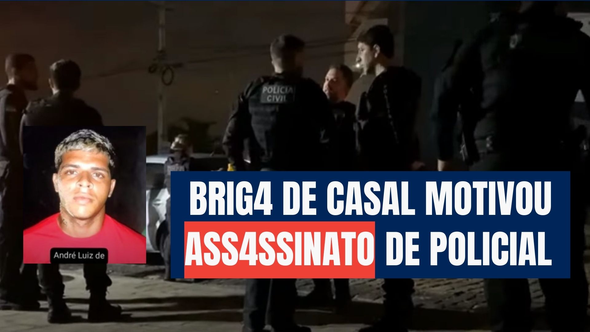 [VIDEO] Briga de casal motivou emboscada e morte de PM em Felipe Camarão, revela Polícia Civil