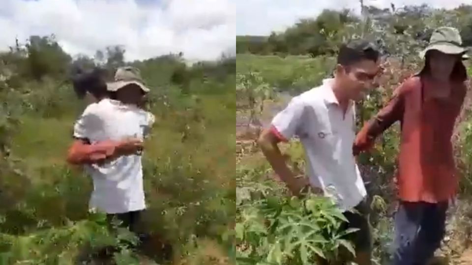 [VÍDEO] Reação de jovem que passou em medicina e foi até a roça avisar ao pai viraliza nas redes