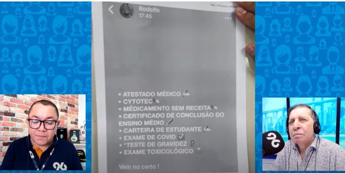 [VIDEO] Polícia prende homem que vendia atestados falsos com carimbos de hospitais de Natal