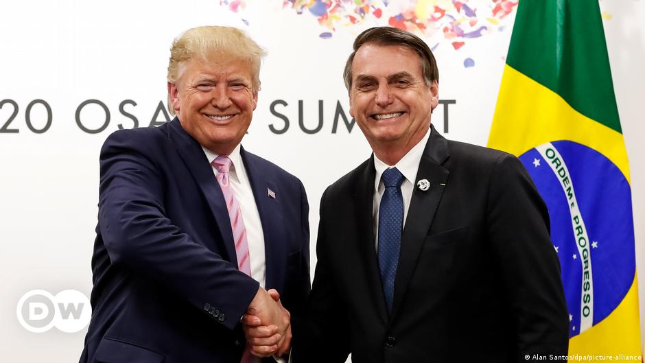 Em sua rede social, Trump declara apoio a reeleição de Bolsonaro e elogia brasileiros