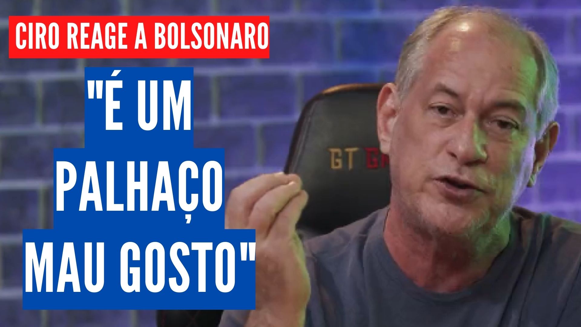 [VIDEO] Ciro Gomes reage a entrevista de Bolsonaro na 96: "Virou oposição de si mesmo"