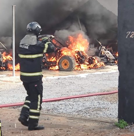 Urgente: Polícia Civil revela que incêndio em galpão de UTVs não foi criminoso