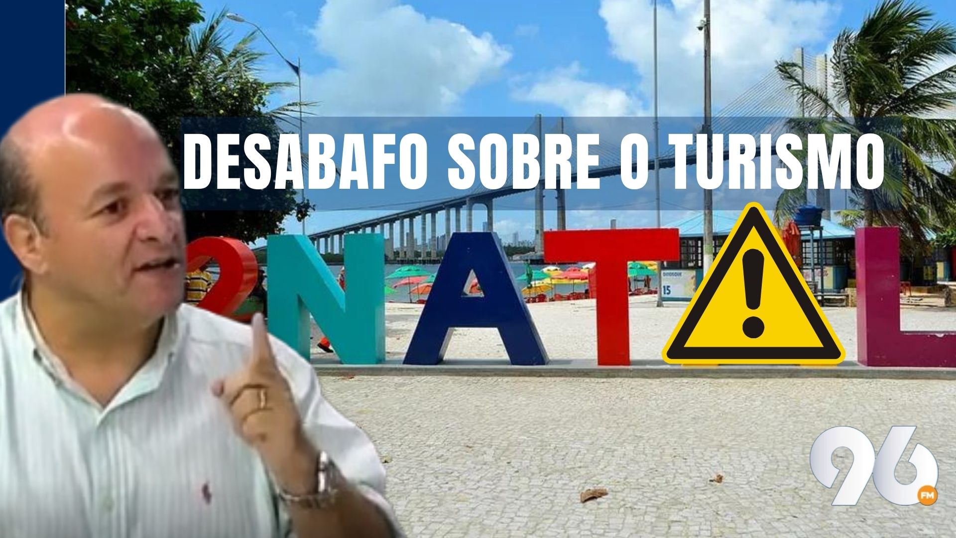 [VIDEO] Opinião: Presidente da ABIH faz desabafo sobre situação do turismo no RN: "Ficando inviável"