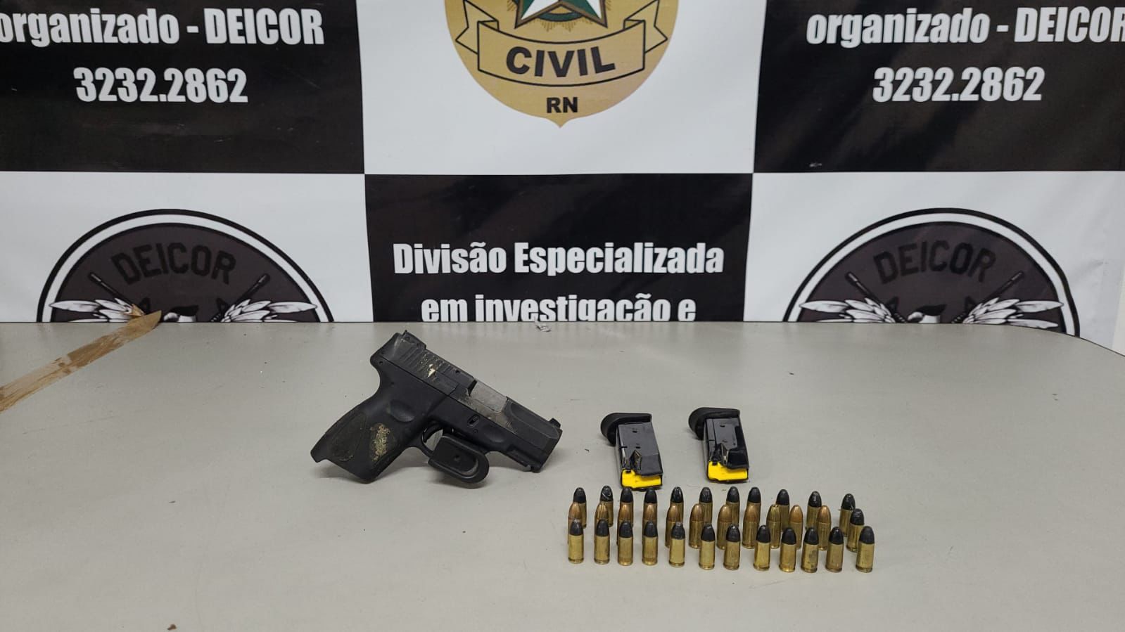 Polícia Civil prende dois suspeitos de integrarem facção criminosa no RN