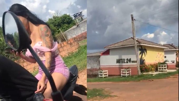 [VÍDEO] Homem é flagrado pela esposa saindo de motel com a própria irmã